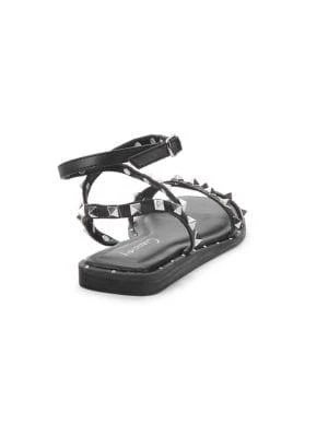 商品Sam Edelman|Venus Studded Strappy Sandals,价格¥158,第3张图片详细描述