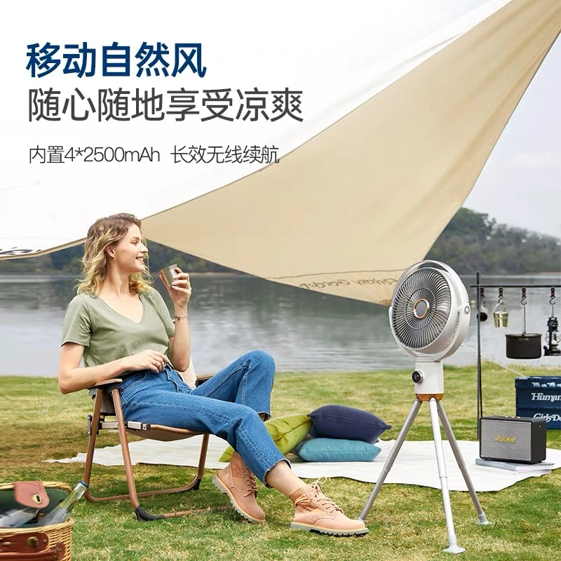 家用便携静音落地扇 无线直流 循环扇 充电\插电双选择 商品