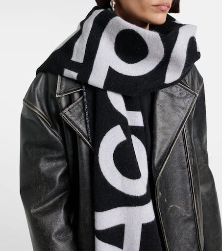 商品Acne Studios|Toronty wool-blend jacquard scarf,价格¥1702,第2张图片详细描述