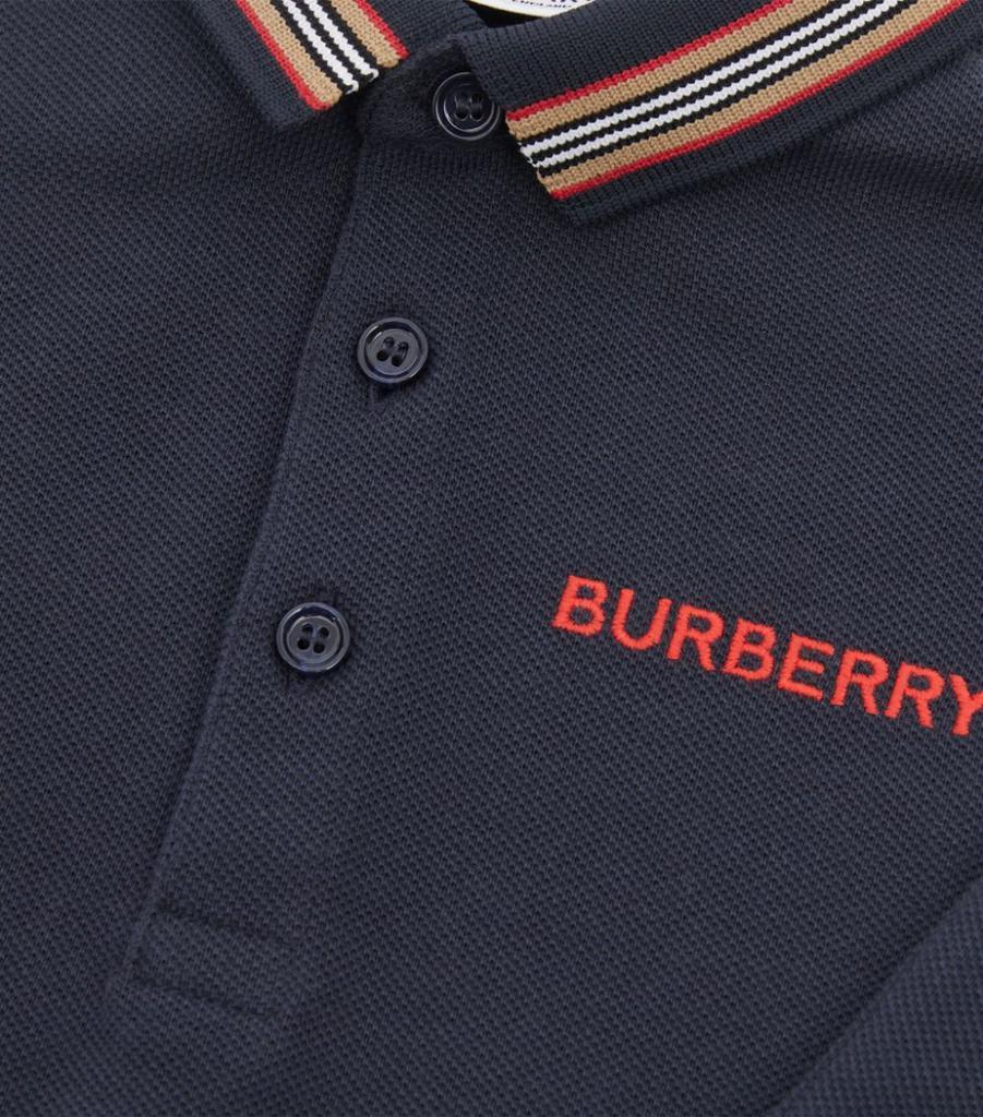 商品Burberry|Long-Sleeved Polo Shirt (6-24 Months),价格¥1360,第7张图片详细描述
