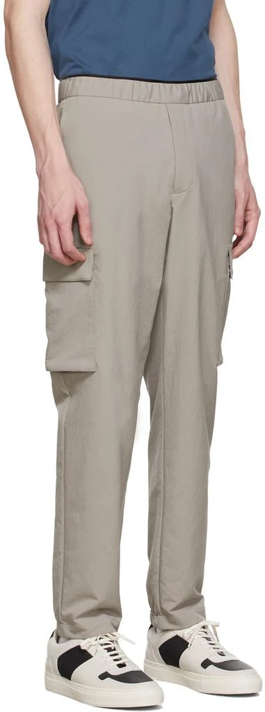 商品Theory|Taupe Recycled Polyester Trousers,价格¥327,第2张图片详细描述