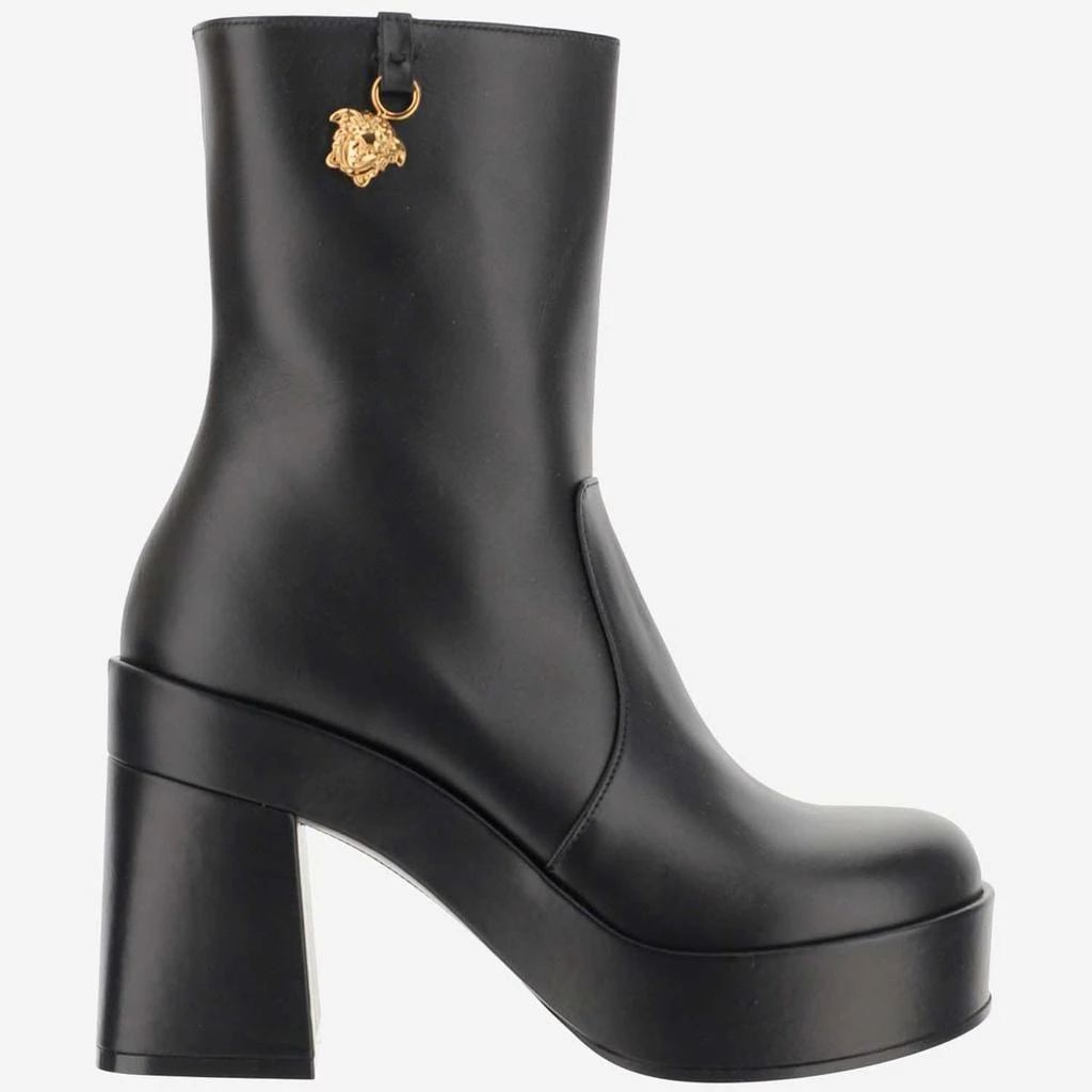 商品Versace|VERSACE MEDUSA PLATFORM BOOTS,价格¥4040,第1张图片