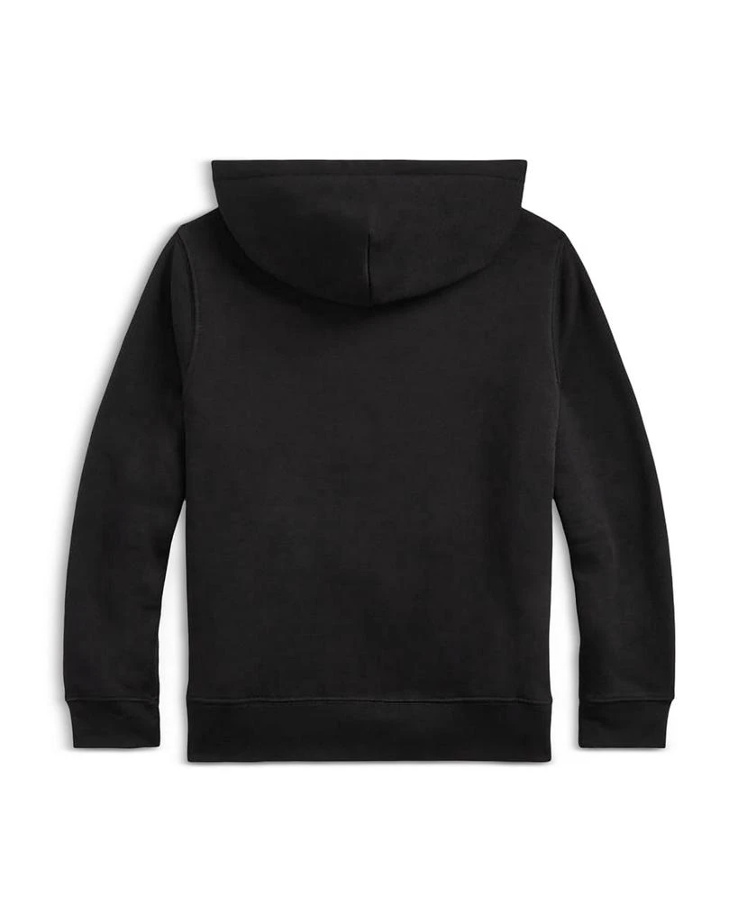 商品Ralph Lauren|Boys' Buffalo Check Big Pony Fleece Hoodie - Little Kid, Big Kid,价格¥314,第2张图片详细描述