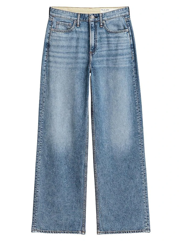 商品Rag & Bone|Featherweight Logan Wide-Leg Jeans,价格¥2042,第1张图片