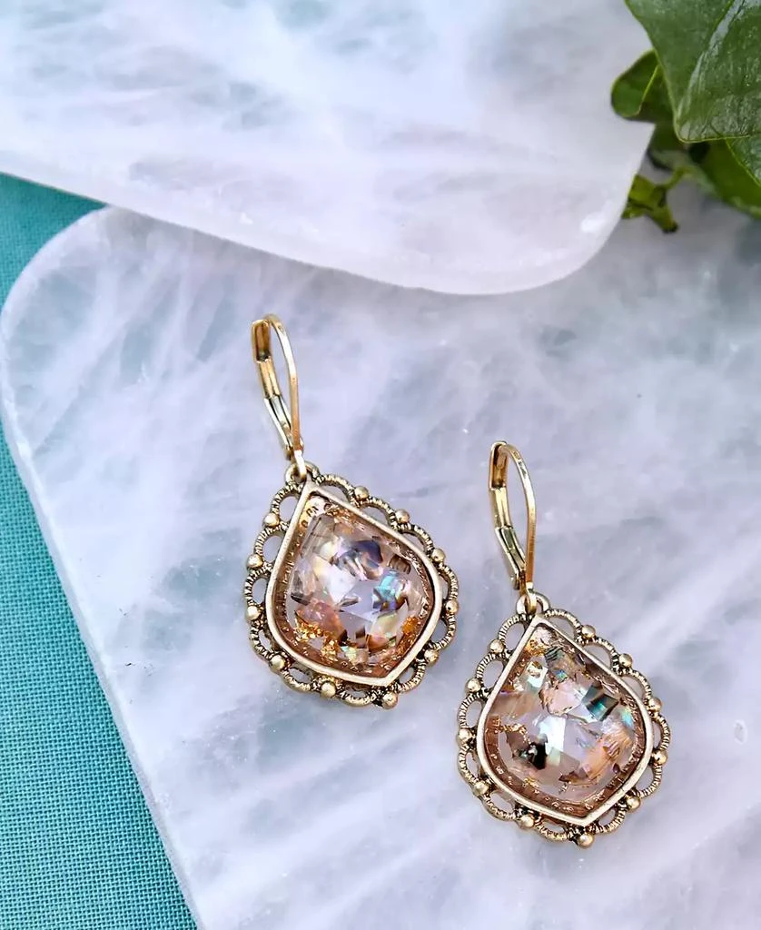商品Lonna & Lilly|Gold-Tone Stone Drop Earrings,价格¥178,第3张图片详细描述