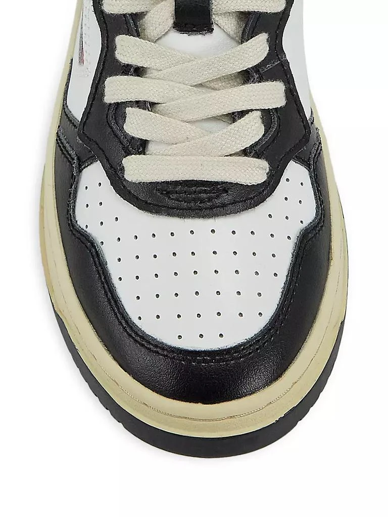 商品Autry|Medalist Leather Mid-Top Sneakers,价格¥1688,第4张图片详细描述