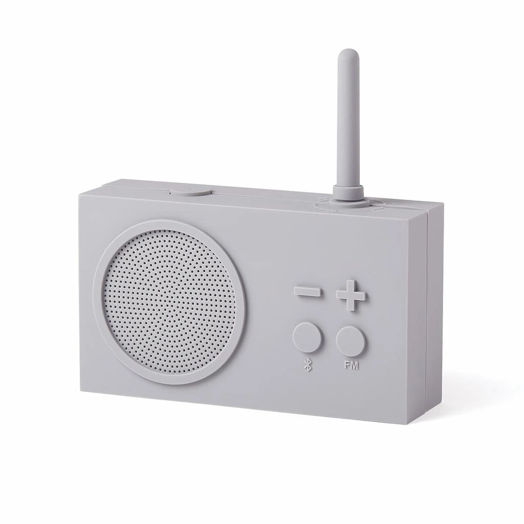 商品Lexon|Lexon TYKHO 3 FM Radio and Bluetooth Speaker - Ultimate Grey,价格¥268,第2张图片详细描述