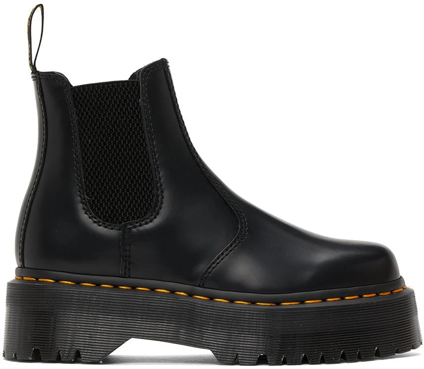 商品Dr. Martens|Black 2976 Quad Chelsea Boots,价格¥854,第1张图片