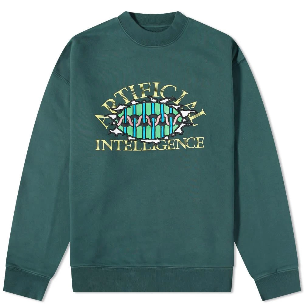 商品Brain Dead|Brain Dead Artificial Intelligence Crew Sweat,价格¥601,第1张图片