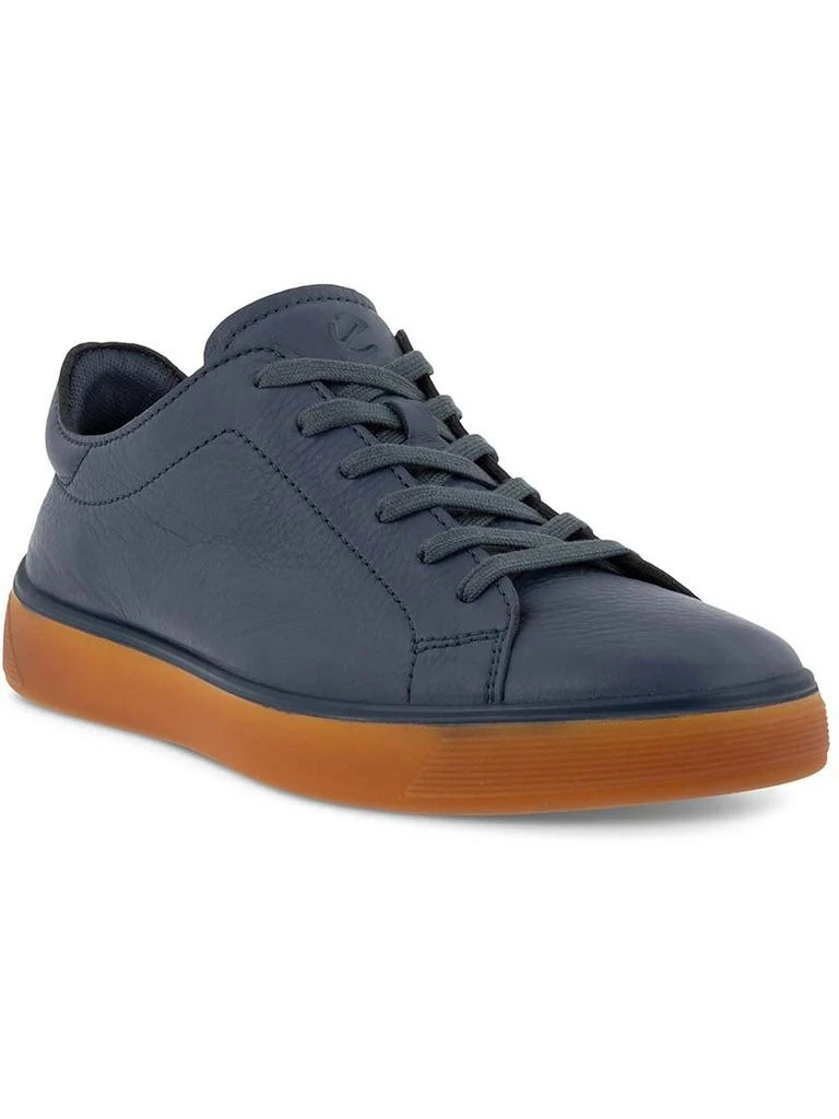 商品ECCO|Street Tray Mens Faux Leather Lace-Up Oxfords,价格¥1218,第1张图片