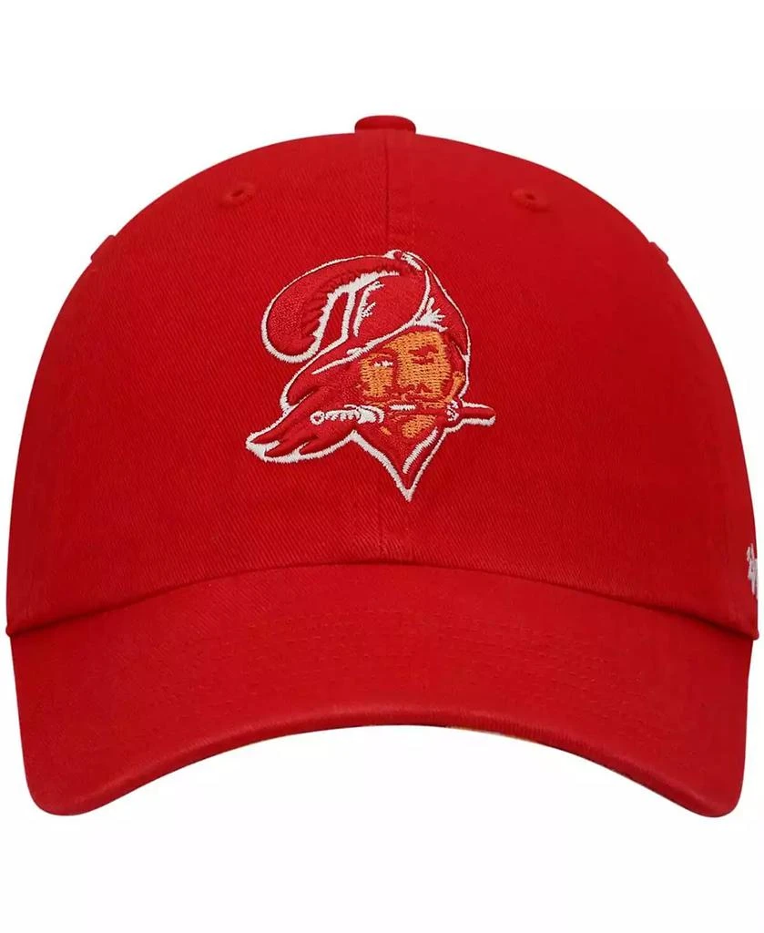 商品47 Brand|Men's x Zubaz Red Tampa Bay Buccaneers Undervisor Clean Up Adjustable Hat,价格¥225,第3张图片详细描述