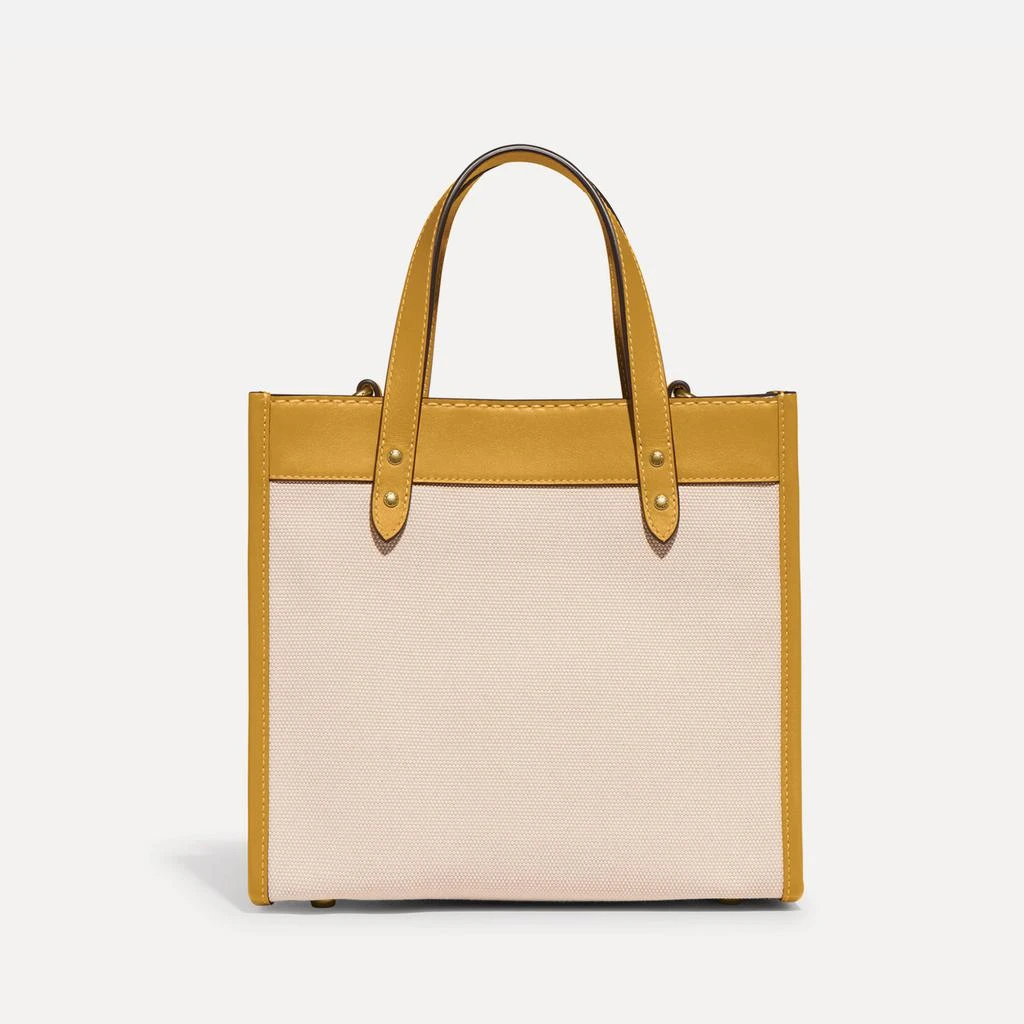 商品Coach|Coach Field 22 Canvas and Faux Leather Tote Bag,价格¥1564,第3张图片详细描述