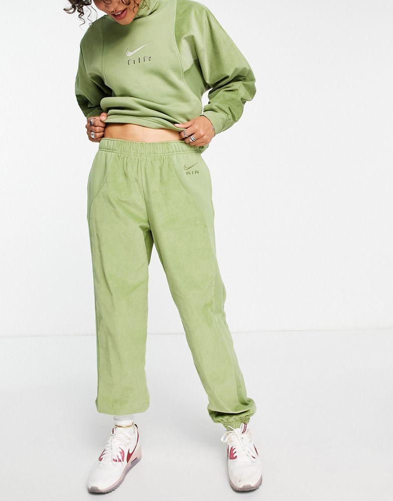 Nike Air cord joggers in alligator green商品第1张图片规格展示