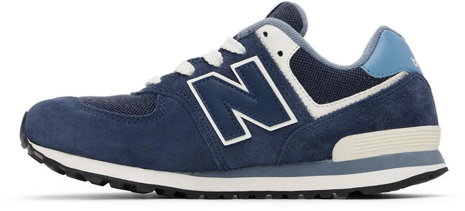 商品New Balance|海军蓝 574 儿童运动鞋,价格¥836,第3张图片详细描述