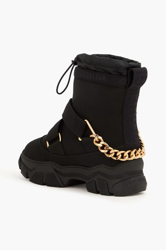 商品Goldbergh|Chain-embellished neoprene snow boots,价格¥2299,第3张图片详细描述