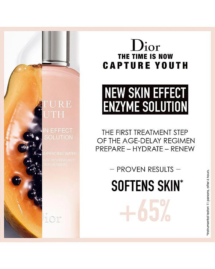 商品Dior|Capture Youth New Skin Effect Enzyme Solution Age-Delay Resurfacing Water 5 oz.,价格¥483,第3张图片详细描述