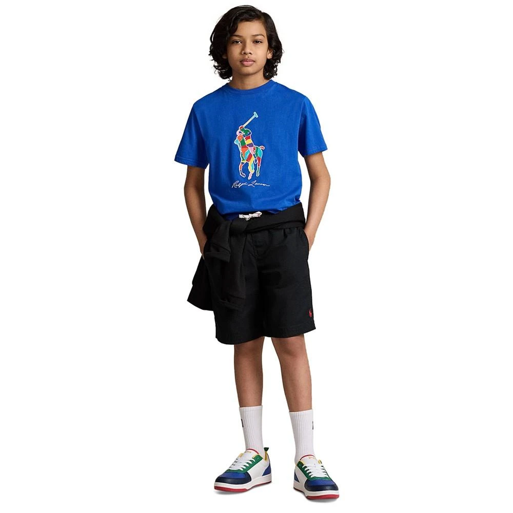 商品Ralph Lauren|Big Boys Big Pony Cotton Jersey T-shirt,价格¥124,第5张图片详细描述