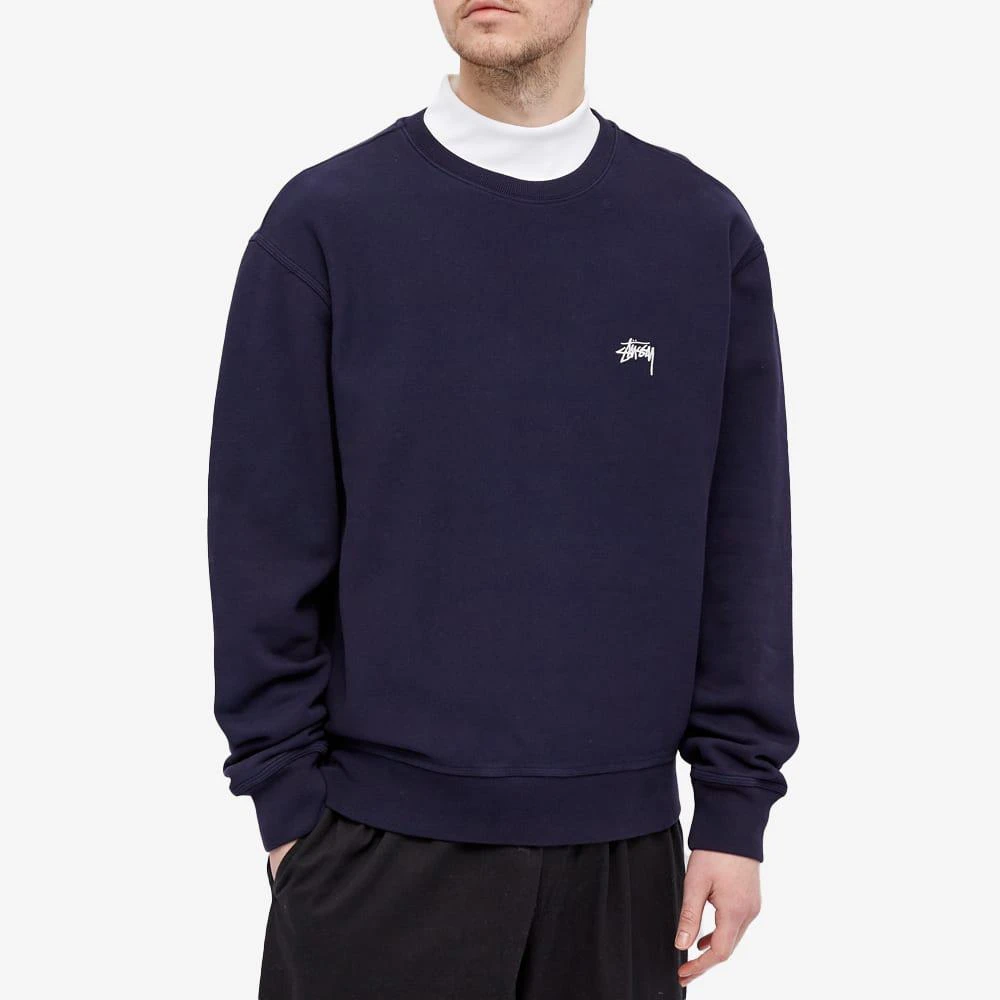 商品STUSSY|Stussy Stock Logo Crew Sweat,价格¥921,第3张图片详细描述