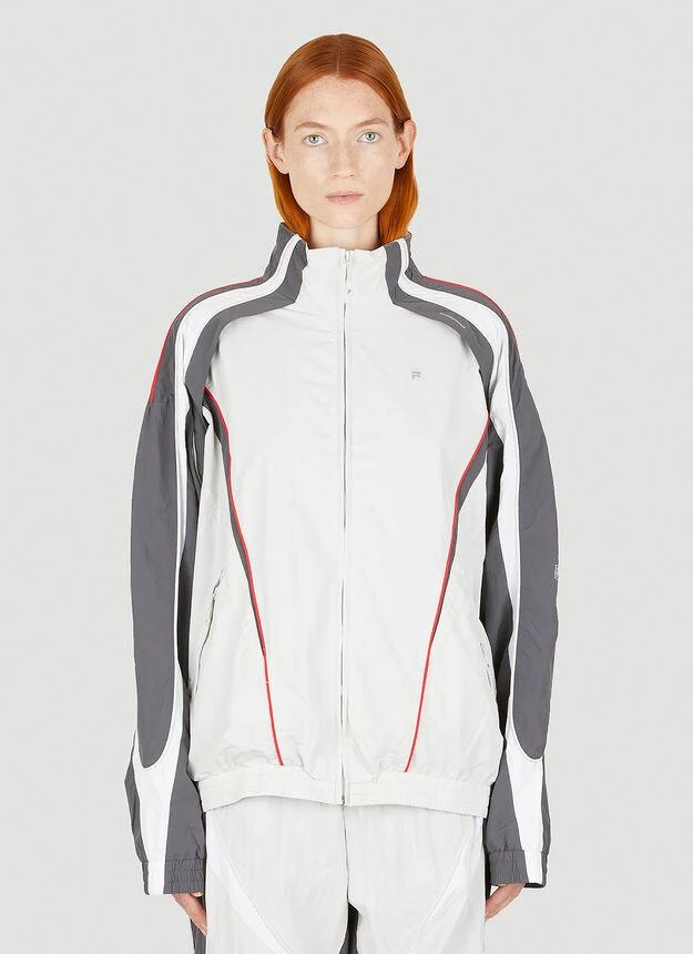 商品Fila|Redefined Track Jacket in White,价格¥1073,第1张图片