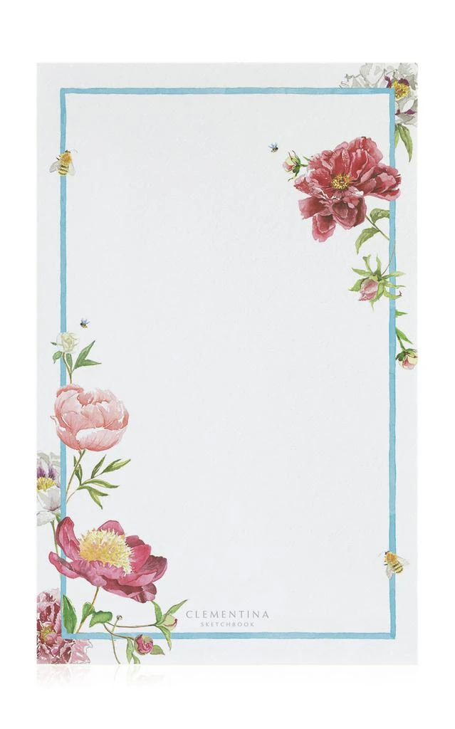 商品Clementina Sketchbook|Clementina Sketchbook - Peonies Notepad - Multi - Moda Operandi,价格¥113,第1张图片
