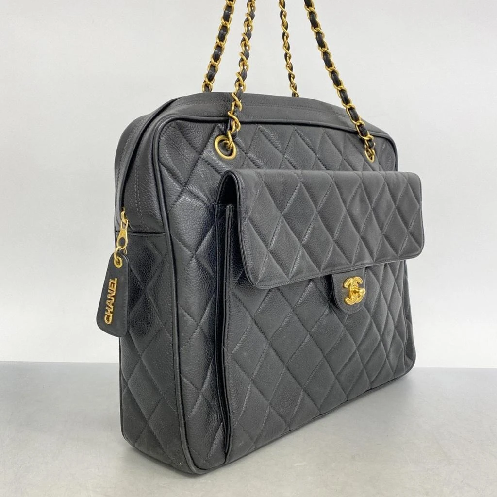 商品[二手商品] Chanel|Grained Calfskin Shoulder Bag (Pre-Owned),价格¥23455,第2张图片详细描述