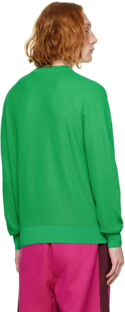 商品AMI|Green Cotton Sweater,价格¥915,第3张图片详细描述