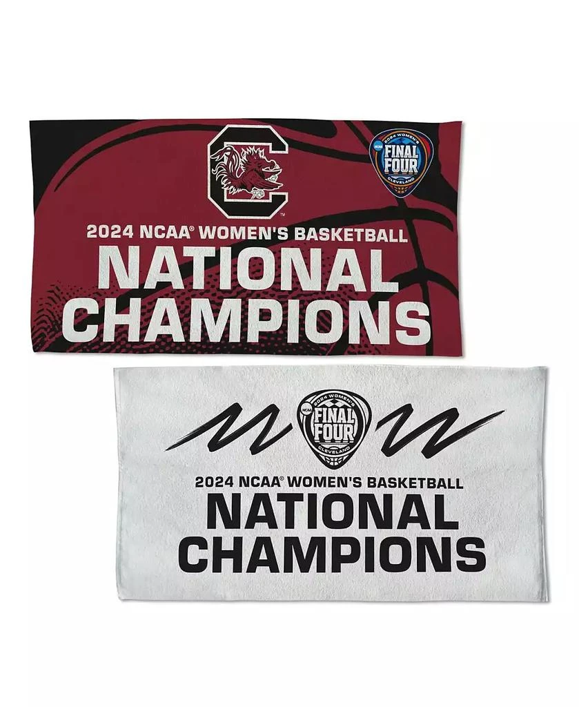 商品Wincraft|South Carolina Gamecocks 2024 NCAA Women's Basketball National Champions Locker Room 22'' x 42'' Double-Sided Celebration Towel,价格¥218,第2张图片详细描述