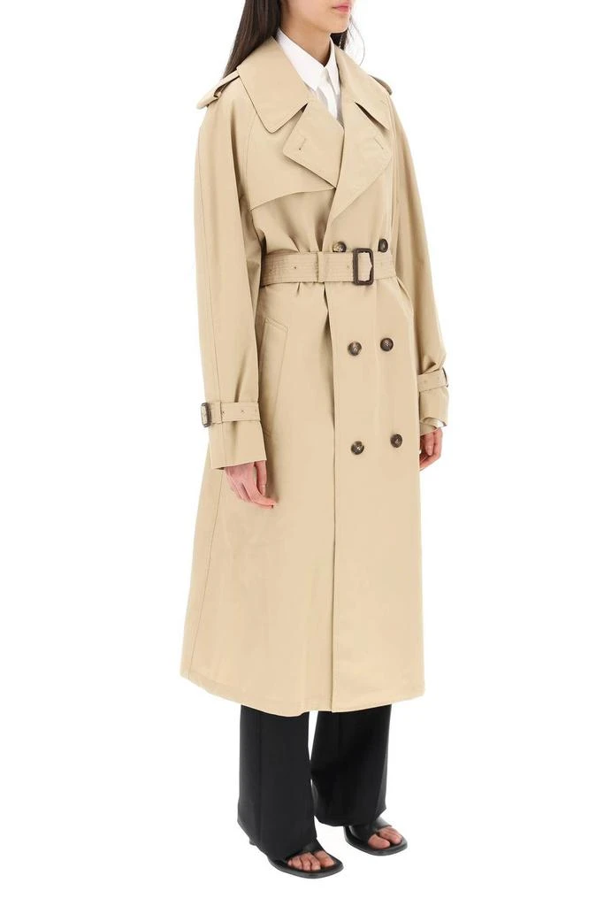 商品WARDROBE.NYC|DOUBLE-BREASTED COTTON TRENCH COAT,价格¥5592,第3张图片详细描述
