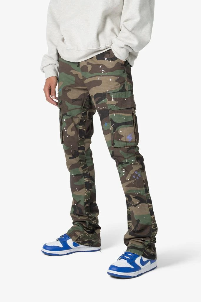 商品MNML|Bootcut Cargo Pants - Camo,价格¥211,第2张图片详细描述