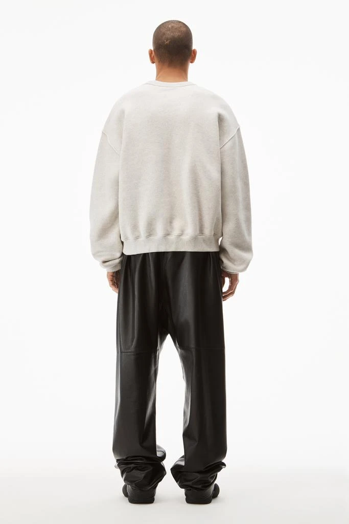 商品Alexander Wang|CREWNECK PULLOVER IN DENSE FLEECE,价格¥2254,第5张图片详细描述