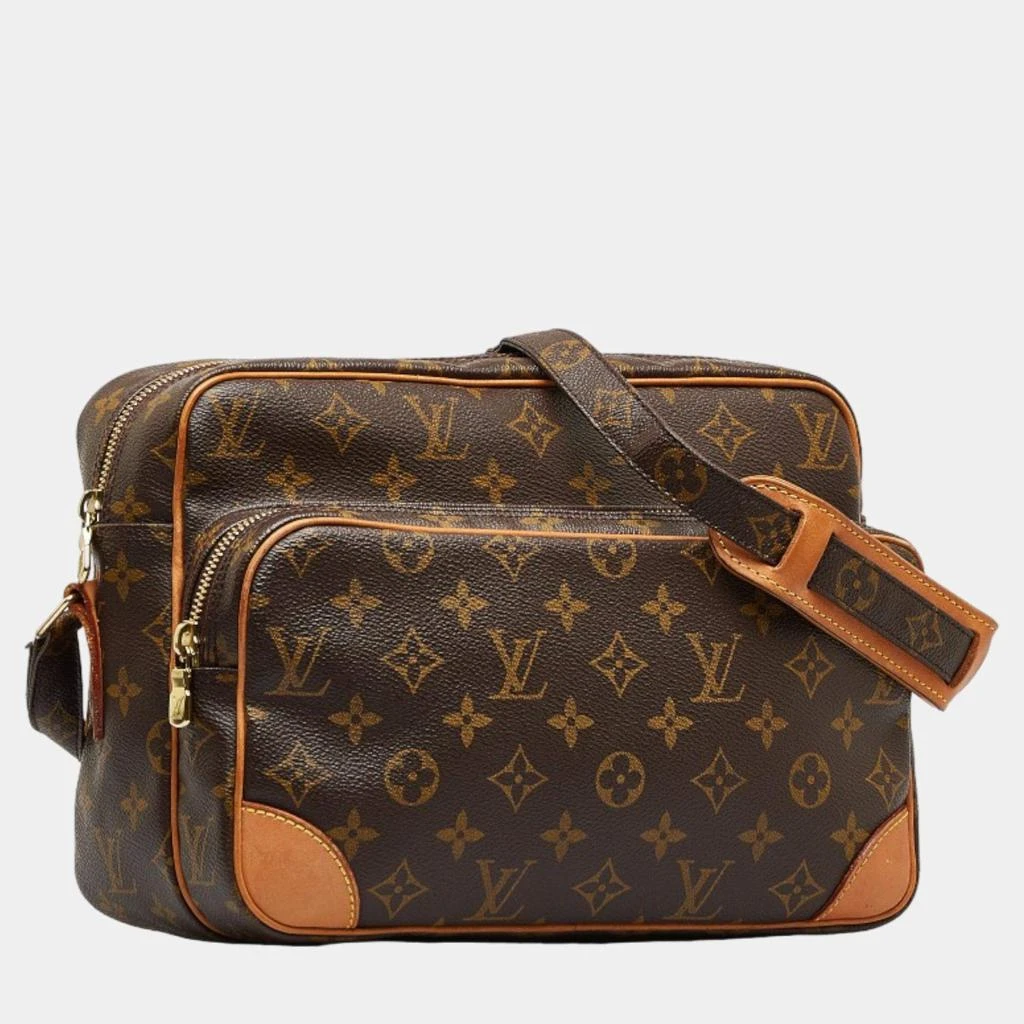 商品[二手商品] Louis Vuitton|Louis Vuitton Brown Canvas Monogram Nile Bag Crossbody Bag,价格¥9694,第2张图片详细描述