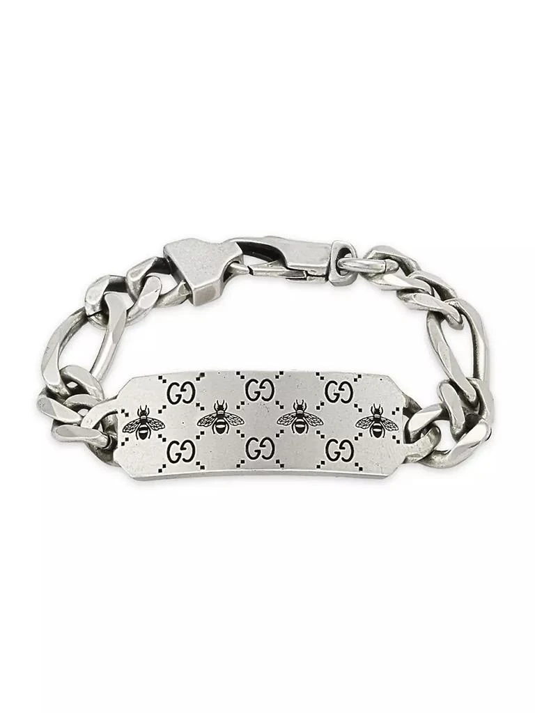 商品Gucci|Sterling Silver Signature Bee Bracelet,价格¥4935,第1张图片