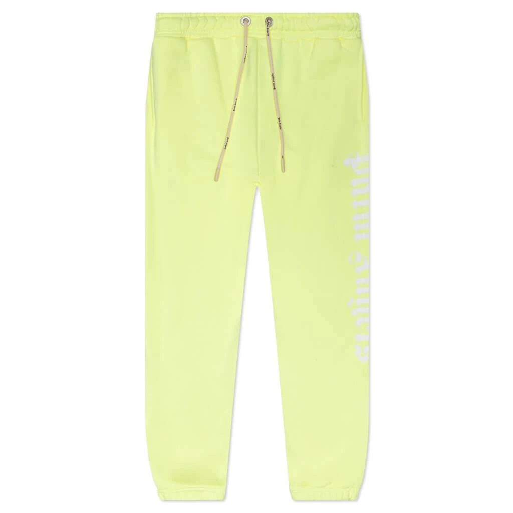 商品Palm Angels|GD Logo Sweatpants - Yellow,价格¥6419,第1张图片