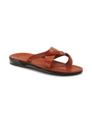 商品Jerusalem Sandals|Anthony Leather Flats,价格¥280,第2张图片详细描述