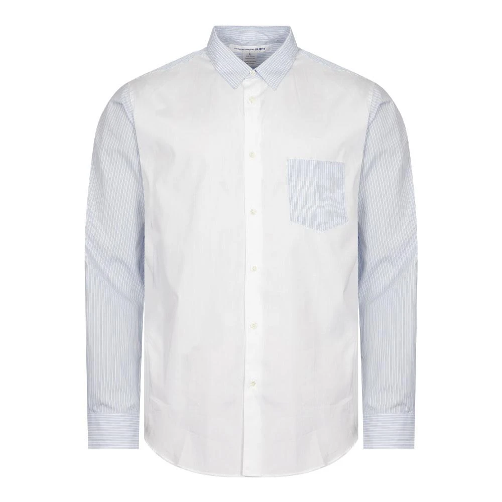 商品Comme des Garcons|Comme des Garcons SHIRT Long Sleeve Forever Stripe Shirt - White Stripe,价格¥1543,第1张图片