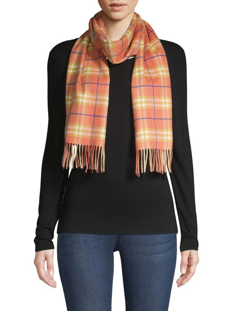 商品Burberry|Burberry - Vintage Check Cashmere Scarf,价格¥1921,第1张图片