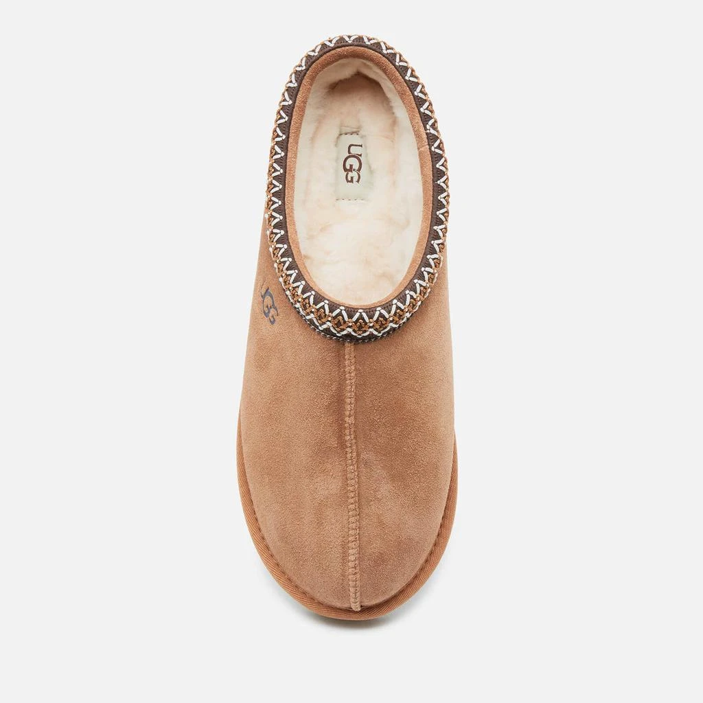 商品UGG|UGG Men's Tasman Suede Slippers - Chestnut,价格¥798,第3张图片详细描述