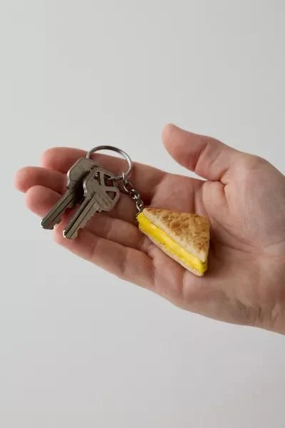 商品Urban Outfitters|BFF Grilled Cheese Keychain Set,价格¥92,第4张图片详细描述