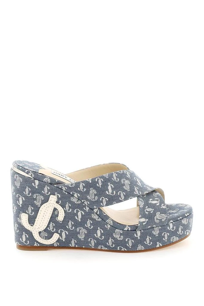 商品Jimmy Choo|'DOVINA' WEDGE MULES,价格¥1544,第1张图片