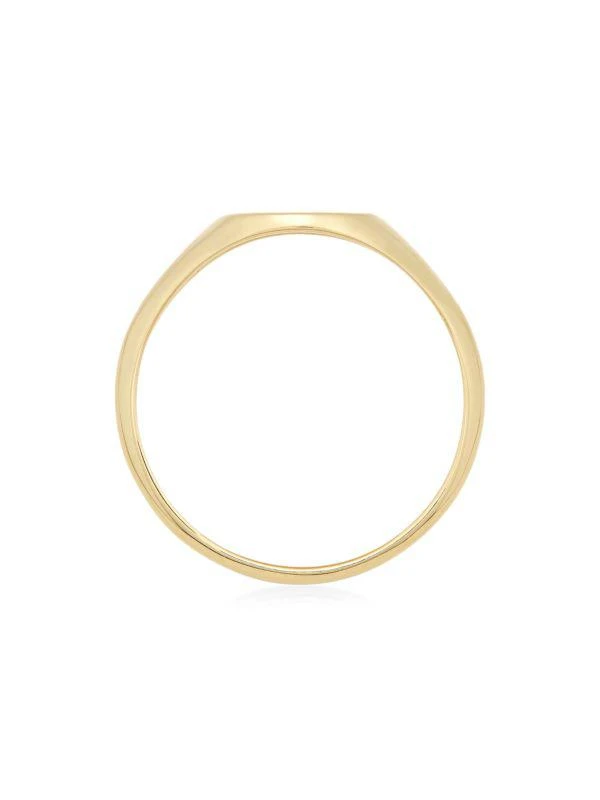 商品Saks Fifth Avenue|14K Yellow Gold Signet Ring,价格¥4993,第3张图片详细描述