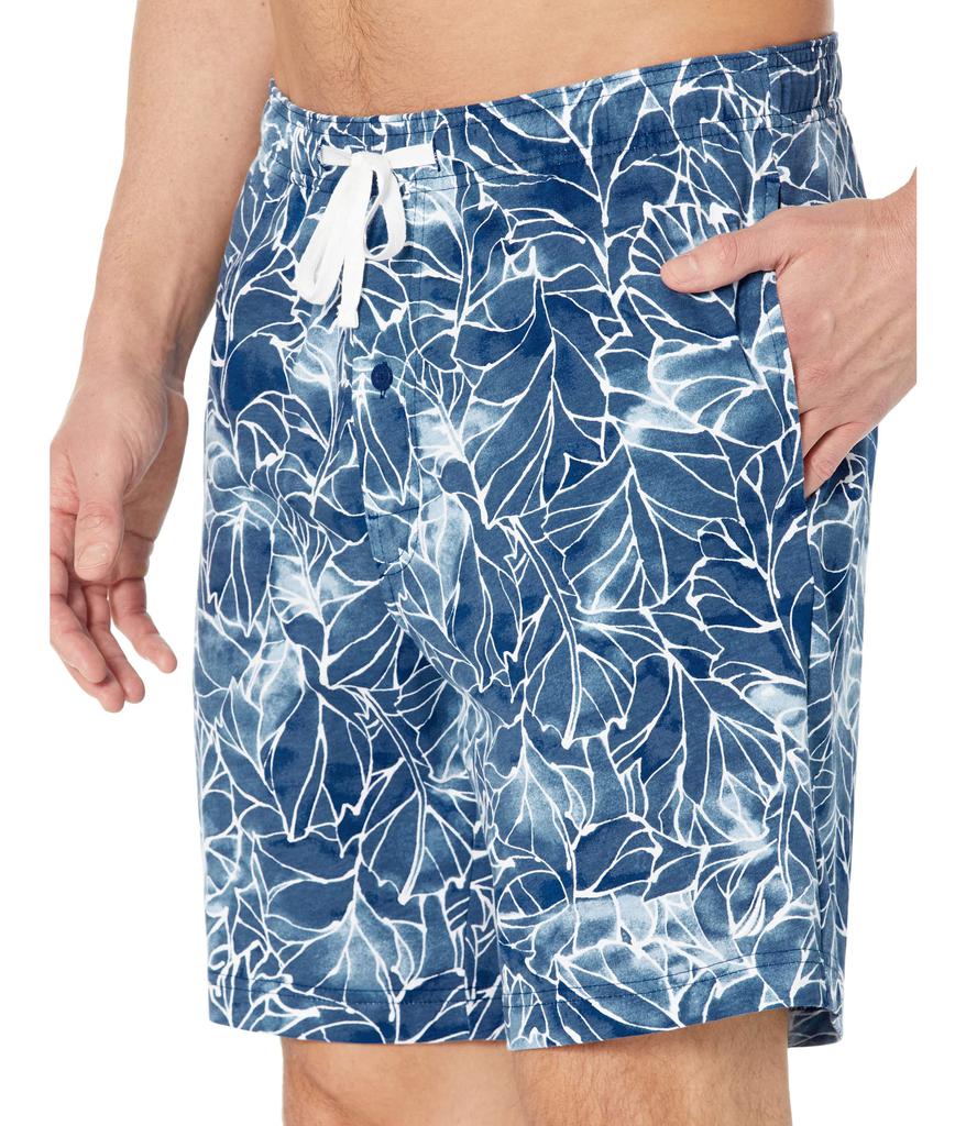 Sea Floral Print Sleep Shorts商品第3张图片规格展示