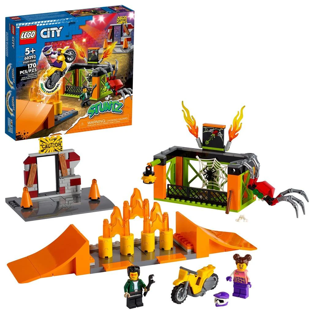 商品LEGO|LEGO City Stunt Park 60293 Building Kit (170 Pieces),价格¥268,第1张图片