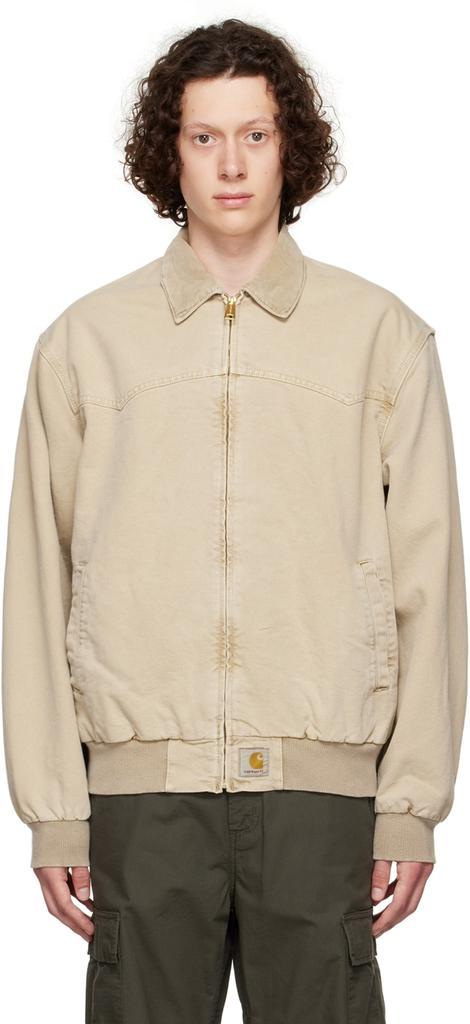 商品Carhartt WIP|Brown Santa Fe Jacket,价格¥1245,第1张图片
