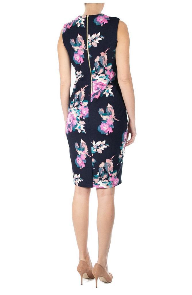 商品Nina Leonard|U-Neck Sleeveless Midi Dress,价格¥222,第4张图片详细描述