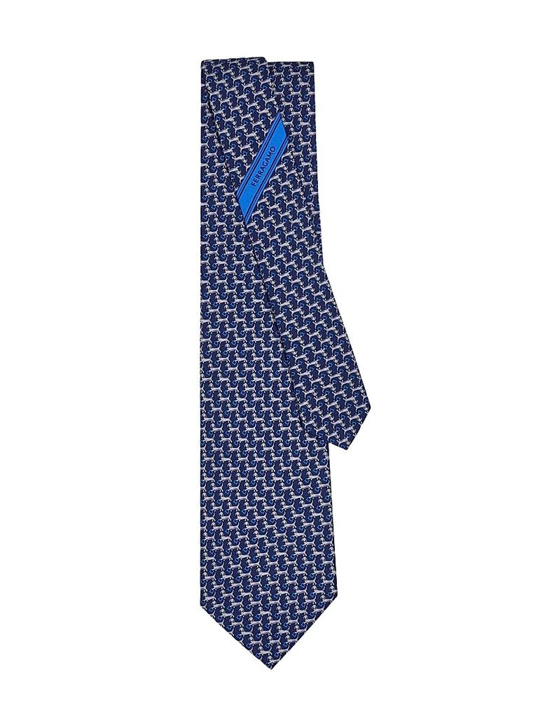 商品Salvatore Ferragamo|Artu Gancio Printed Silk Tie,价格¥1771,第3张图片详细描述