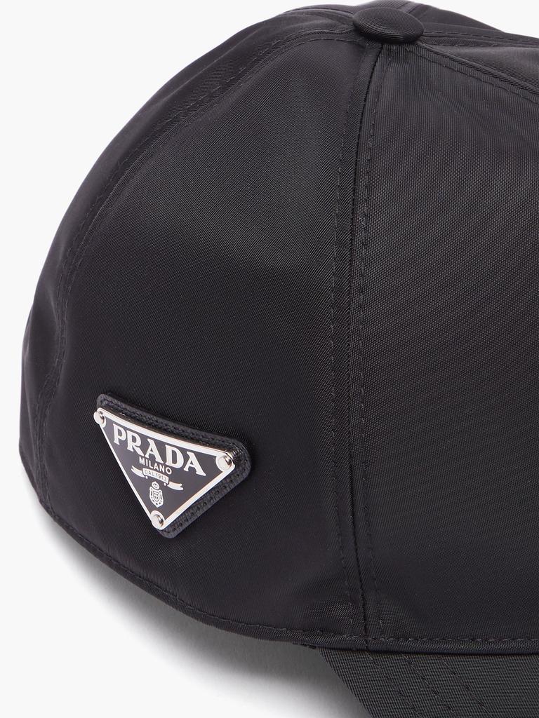 商品Prada|Triangle logo-plaque nylon baseball cap,价格¥3723,第4张图片详细描述