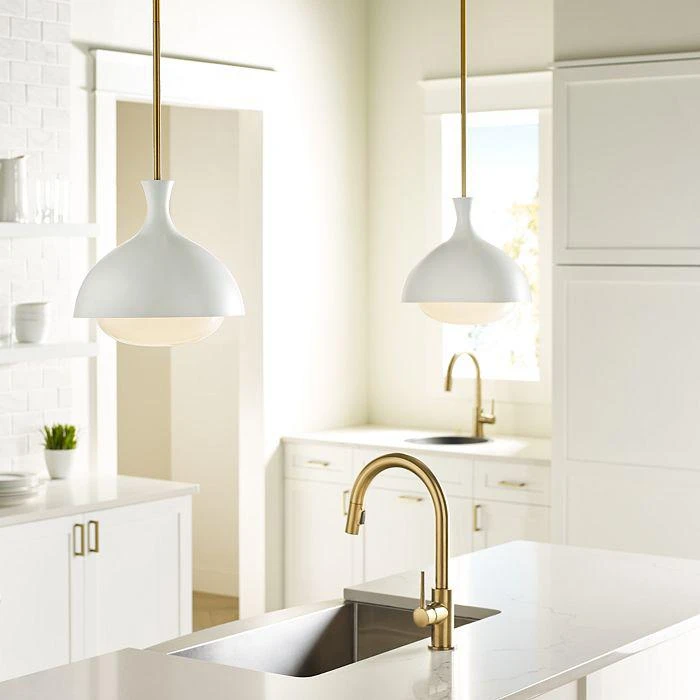 商品AERIN|Lucerne 1 Light Small Pendant,价格¥1756,第2张图片详细描述