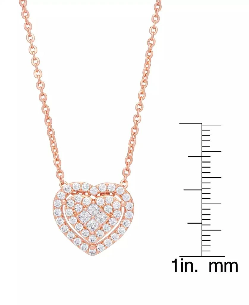 商品Macy's|Cubic Zirconia Heart Pendant,价格¥95,第2张图片详细描述