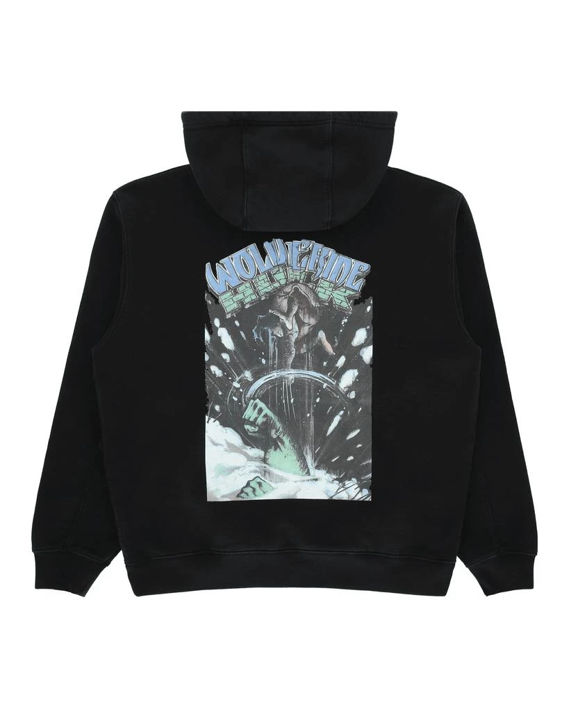 商品Brain Dead|Marvel Wolverine vs. Hulk Hooded Sweatshirt Black,价格¥539,第2张图片详细描述