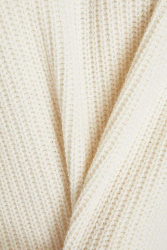 商品ROSETTA GETTY|Ribbed cashmere turtleneck sweater,价格¥1896,第4张图片详细描述